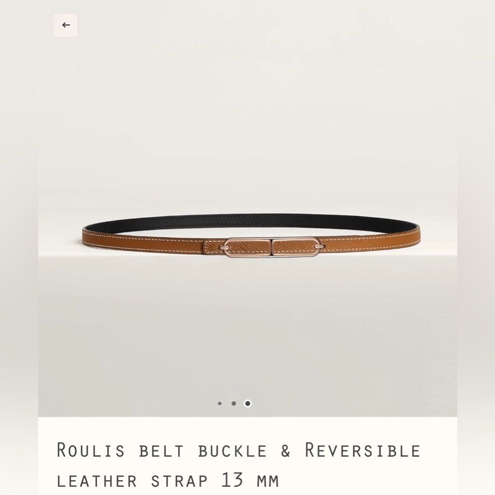 Hermès Belt